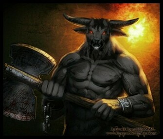 Minotaur Speedpaint By Dasaod