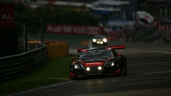 Audi Sport Night Race Wallpaper HD Car
