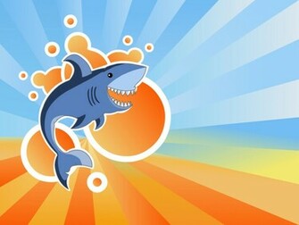 Cartoon Shark Wallpaper Image