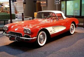 Chevrolet Corvette 1960desktop Wallpaper