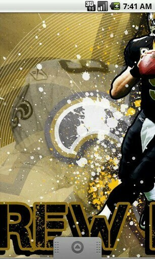 Live Wallpaper For With Drew Brees Is An