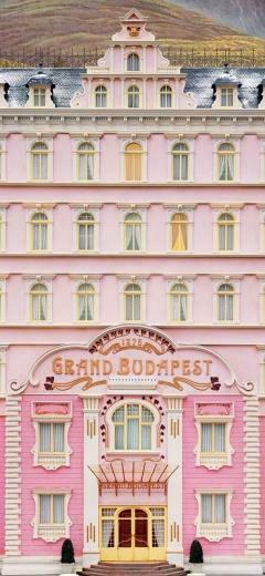 The Grand Budapest Hotel Building Wallpaper