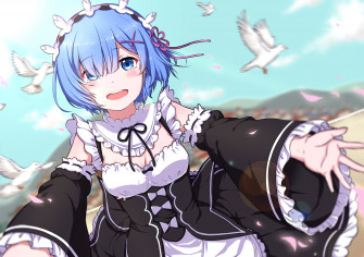 Rem From Re Wallpaper
