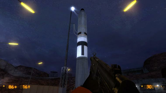 Black Mesa Wallpaper Raketenstart