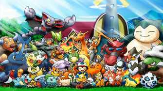 Image Sacha Et Ses Pok Mon Avant Kalos Png Wiki