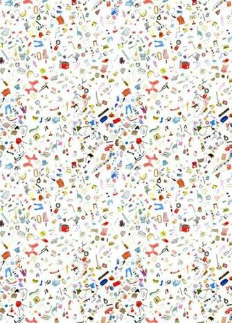 Frizzifrizzi Flat Vernacular Wallpaper