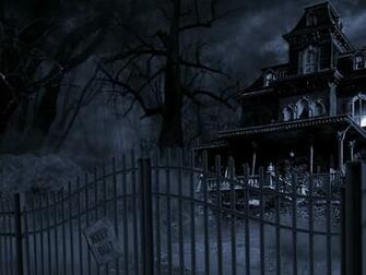 Halloween Haunted House Wallpaper