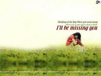 Miss You Wallpaper