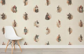 Charles Dickens Childrens Room Kids Wallpaper Mural