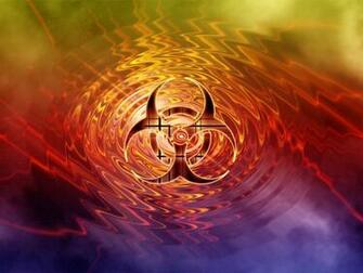 Biohazard Resumen De Color Fondo Pantalla