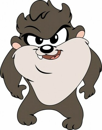 C D Looney Tunes Baby Taz Adesivando