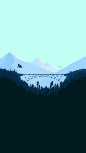 Minimalistic iPhone Wallpaper