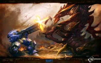 Starcraft Terran Vs Zerg Wallpaper