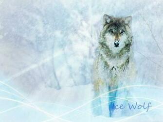 Project Wildfire Ice Wolf Wallpaper By Moonflamesd