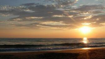 Beach Sunset Wallpaper