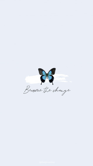 Phone Wallpaper April Butterfly iPhone