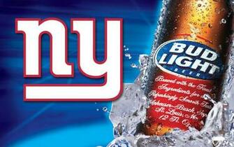 New York Giants And Bud Light Wallpaper Wide Nfl