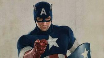 Captain America I Want You Poster Wallpaper