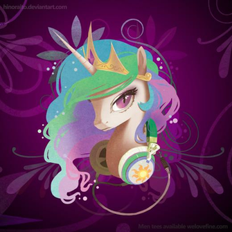 Mlp Fim Celestia Portrait Welovefine Shirt By Hinoraito