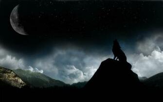 Wolf Moon Wallpaper HD Imageci
