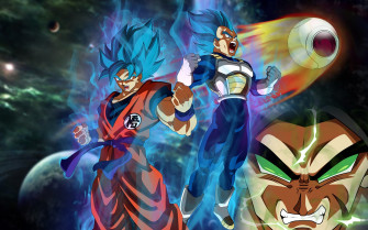 Dragon Ball Super Broly Goku Vegeta 8k Wallpaper