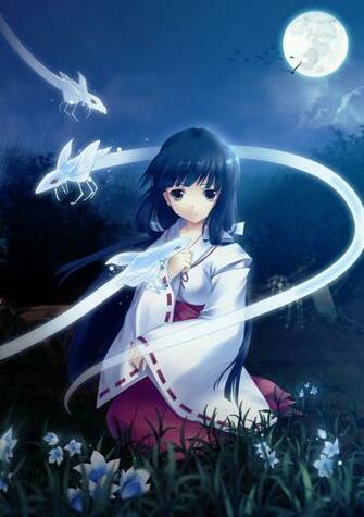 Kikyo Inuyasha Mobile Wallpaper Zerochan Anime Image