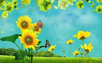 HD Summer Bright Wallpaper