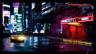 Cyberpunk City Wallpaper