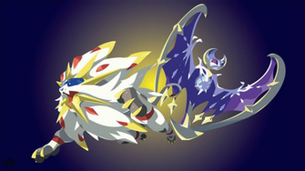 Solgaleo And Lunala 4k Ultra HD Wallpaper Background