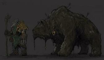 Syllabear The Lone Druid By Halycon450