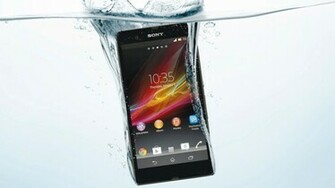 Water Resistant HD Wallpaper Sony Xperia Z