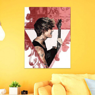 Jxdn Merch Poster Art Wall Sticky Gift For Fan