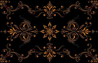 Beautiful Black Background Wallpaper