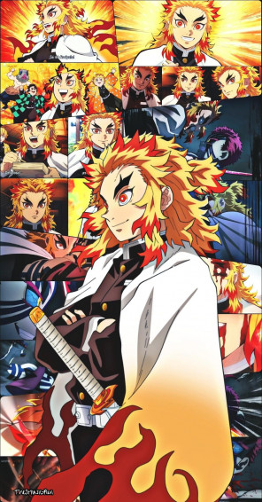 Kimetsu No Yaiba Kyojuro Rengoku Wallpaper By Seg4dor