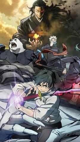 Jujutsu Kaisen Anime Character Wallpaper iPhone Phone 4k 5510e