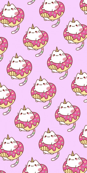 Postres De Costco Unicorn Wallpaper Pusheen Cute Background