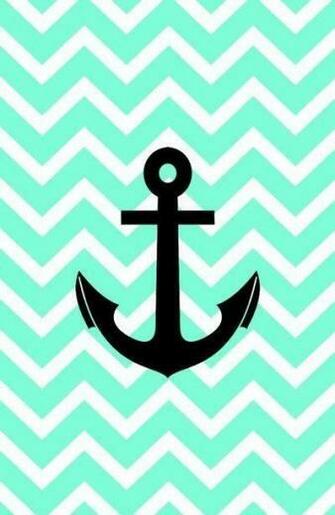 Chevron Anchor My Room iPhone Wallpaper Phones Background Cute