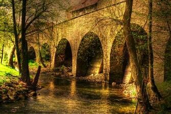 Old Bridge Wallpaper