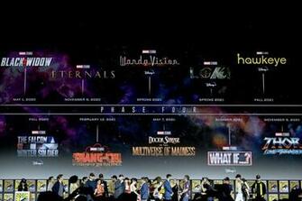 Marvel Reveals Massive Phase Four Film And Television Plan