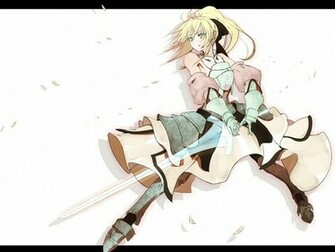 Saber Lily Fate Stay Night Wallpaper