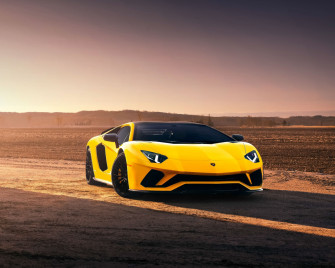 Wallpaper Lamborghini Aventador S Sports Car