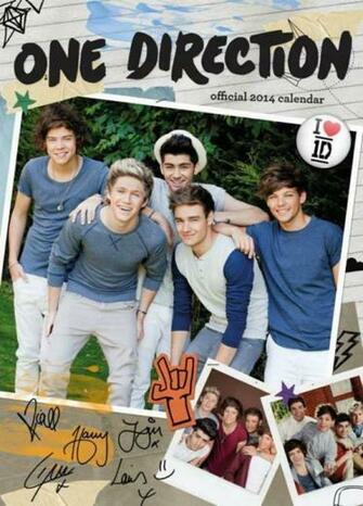 One Direction 1d Official Calendar