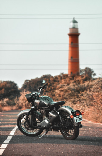 Royal Enfield Wallpaper HD Image Stock
