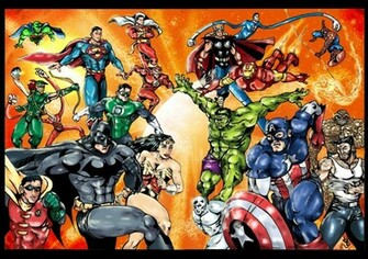 Marvel Vs Dc Comics Wallpaper Of For Fans