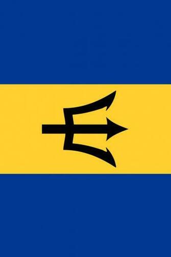 Barbados Flag iPhone Wallpaper HD