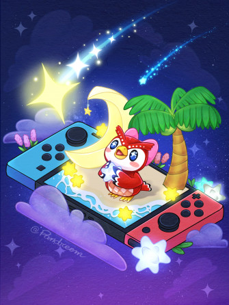 Cute Celeste Wallpaper I Loved Drawing Oc R Animalcrossing