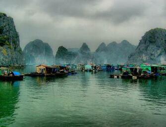 Ha Long Bay Scenic Vietnam Wallpaper HD