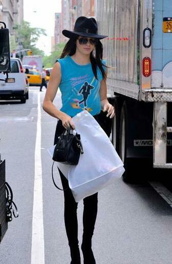 Kendall Jenner Got Her Michael Jackson Top On