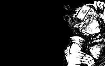 Hyuuga Hinata Naruto Shippuden Uzumaki Line Art Monochrome