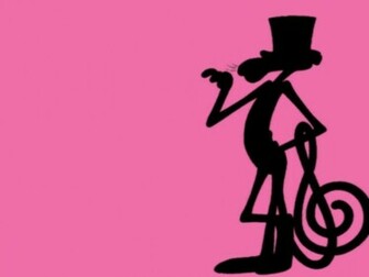 Ipanther Pink Panther Siluet Wallpaper
